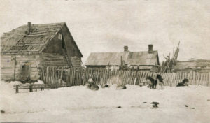 Охотск. Типичное жилище камчадалов.