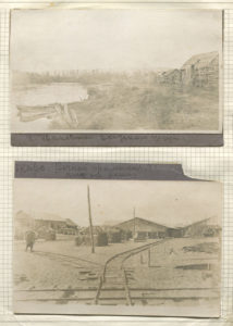 Декавильный путь (узкоколейка) в Охотске. Построена для перевозки грузов. Начиналась на берегу моря и шла по ул. Корабельной (Белолипского) на пирс р. Кухтуй, где находились склады.