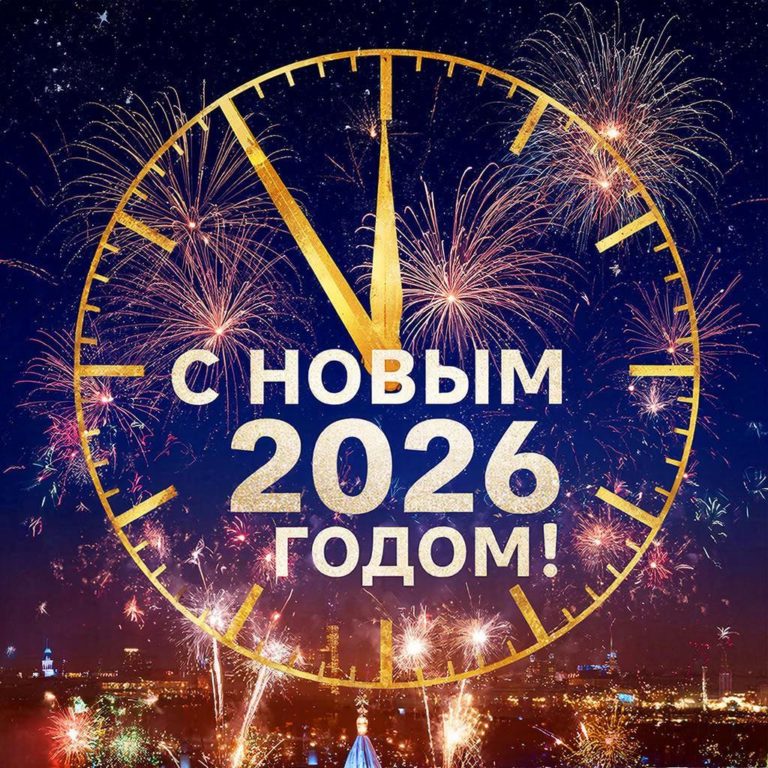 Поздравление к Новому Году 2026 от сотрудников музея